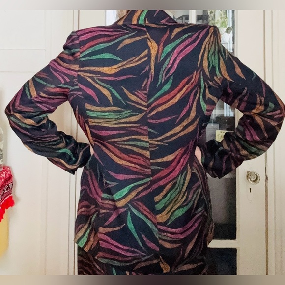 Farm Rio patterned suit womens size L - Picture 4 of 12